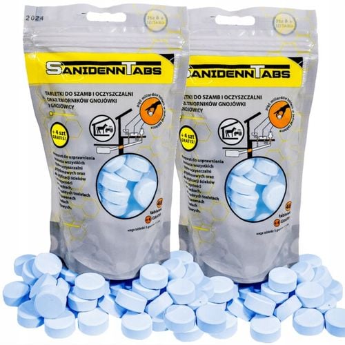 BAKTERIE DO SZAMBA TABLETKI DO OCZYSZCZALNI SANIDENN TABS BIO PREPARAT na Arena.pl
