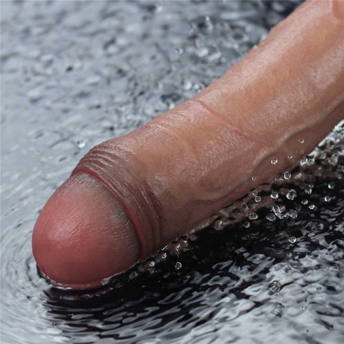 10.5" Real Softee Rechargeable Silicone Vibrating Dildo na Arena.pl