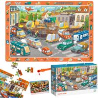 puzzle obserwacyjne na drodze 80 elementów dodo  300370