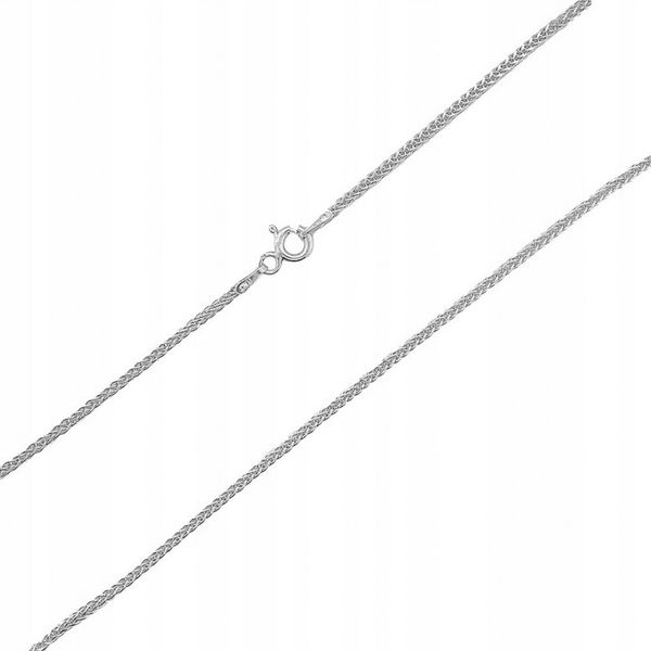 Łańcuszek Srebro pr. 925 Elegancki Damski Rodowany Spiga | 60 cm x 1,2 mm zdjęcie 8