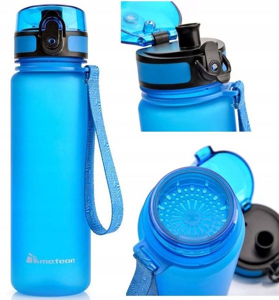 BIDON METEOR 74575 500 ML NIEBIESKI zdjęcie 9