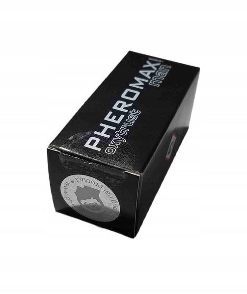 BEZZAPACHOWE MĘSKIE FEROMONY PHEROMAX OXYTRUST PRÓBKA 1ML zdjęcie 13