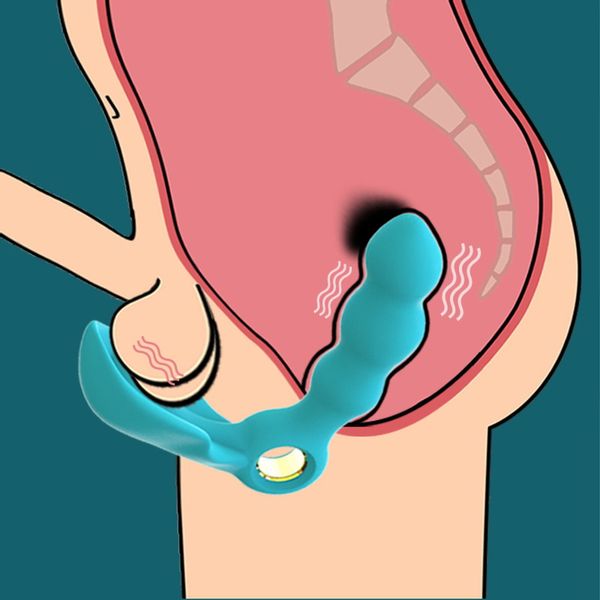 Masażer Prostaty I Jąder, Dwa Punkty Stymulacji zdjęcie 12