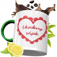 Kubek Zielony Dla Wujka Idealny Prezent Z Nadrukiem Ze Zdjęciem