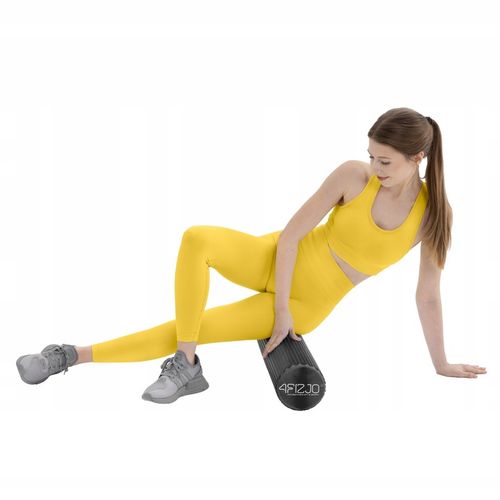 Długi wałek gładki roller roler do masażu z mini wypustkami 4Fizjo dł. 45cm na Arena.pl