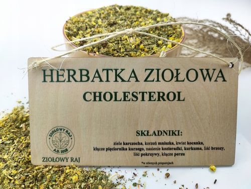 Zioła Na Cholesterol Trójglicerydy Miażdżyca 500g Karczoch Mniszek Kurkuma na Arena.pl