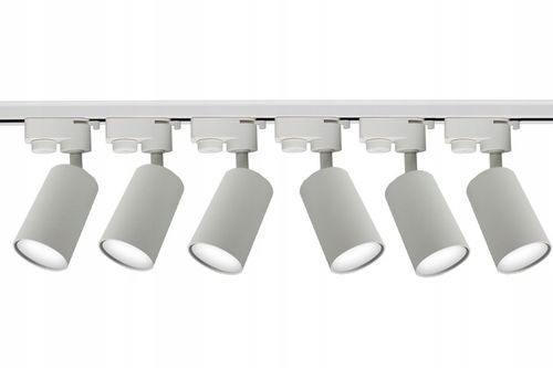 Zestaw Szynoprzewód Szyna 2m + 6x Lampa GU10 LED SuperLED na Arena.pl