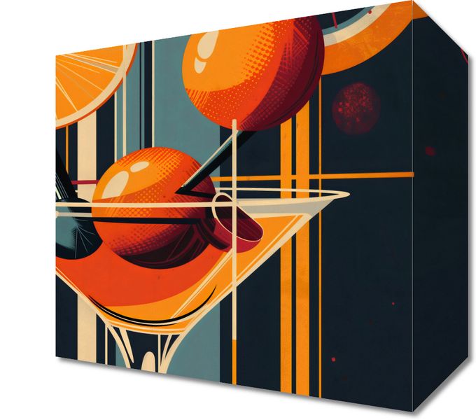 Obraz 20x20cm Koktajl w Stylu zdjęcie 1