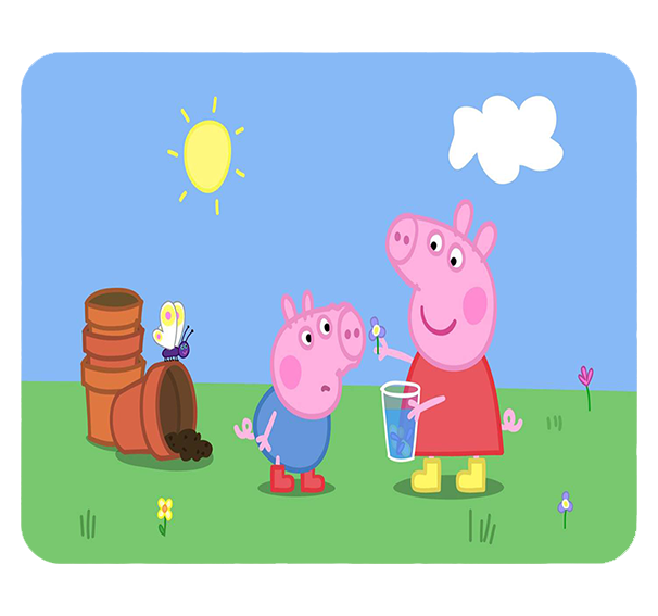 Podkładka pod myszkę Świnka Peppa zdjęcie 1