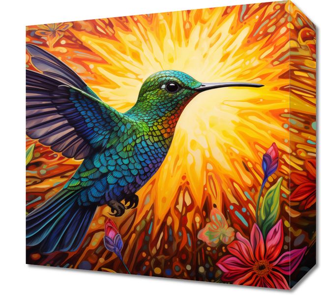 Obraz 30x30cm Koliber Barw zdjęcie 1