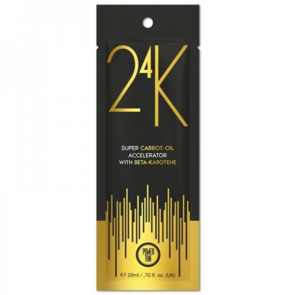 Power Tan 24K Przyspieszacz Do Opalania Z Olejem Marchwi 20ml zdjęcie 1