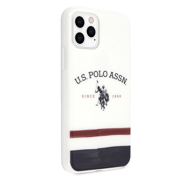 us polo ushcn58pcstrb iphone 11 probiały/white tricolor pattern zdjęcie 4