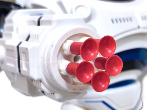 Interaktywny zdalnie sterowany strzelający Robot Space Titan na Arena.pl