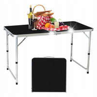 STÓŁ SKŁADANY WALIZKA CATERINGOWY TURYSTYCZNY MOCNY 120cm GRATIS 4 OUTLET
