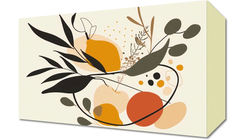 Obraz 30x20cm Botaniczny Wir zdjęcie 1