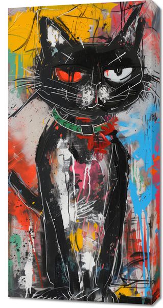 Obraz 50x100cm Gburowaty Kiciak zdjęcie 1