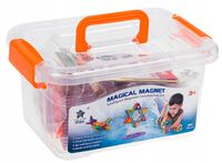 Klocki magnetyczne Bajkowy Kuferek Magical Magnet 112