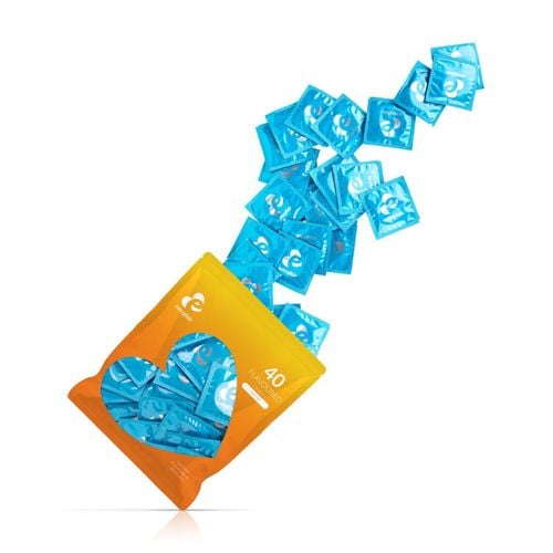 Easyglide - Flavored Condoms 40 Pcs na Arena.pl