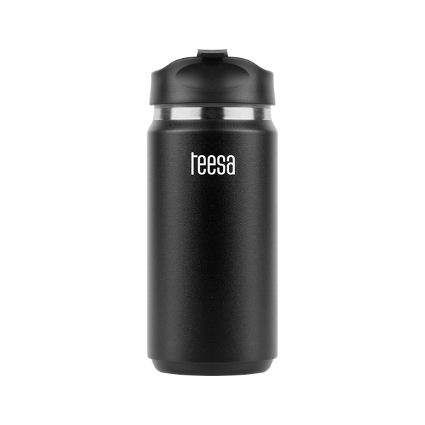 TSA0005 Kubek termiczny TEESA 350ml black zdjęcie 1