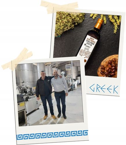 Oliwa Extra Virgin Grecka Delikatna Tradycyjna 1l - ŚWIEŻY ZBIÓR 2024/2025 na Arena.pl