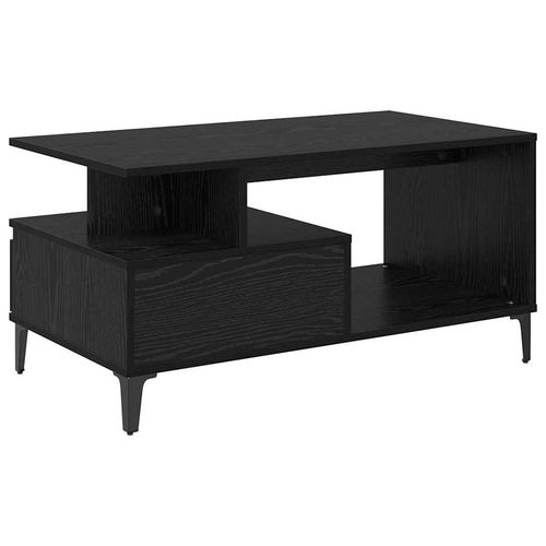 Stolik kawowy with Drawer Czarny dąb 90 x 49 x 45 cm na Arena.pl