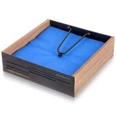 Stojak Serwetnik Podstawka Pojemnik na Serwetki Chusteczki z Dociskiem