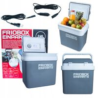 LODÓWKA TURYSTYCZNA SAMOCHODOWA ELEKTRYCZNA 12V 230V GRZANIE/CHŁODZENIE 24L