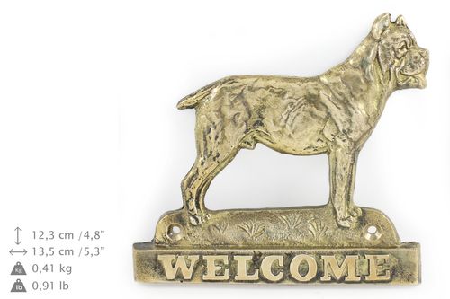 Cane Corso welcome plakietka Art-Dog na Arena.pl