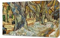 Obraz 60x40cm The Large Plane Trees, Van Gogh Vintage