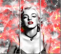 90CM 80 OBRAZ 3 ELEM MARYLIN MONROE ŚCIENNY
