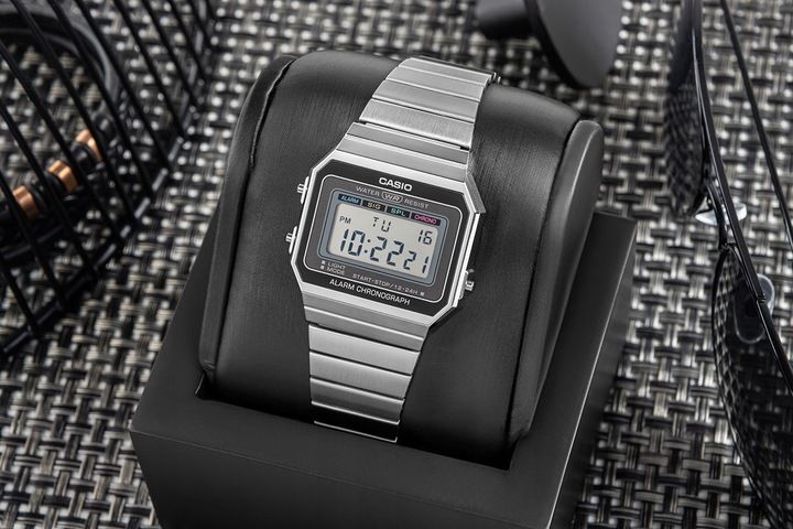 Zegarek Męski CASIO VINTAGE A700W-1ADF BOX zdjęcie 4