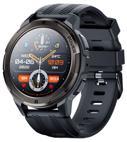 smartwatch męski rubicon rncf26-1 black zdjęcie 1