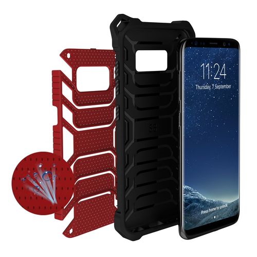 Spider Armor Etui Samsung Galaxy S8 Plus niebieski na Arena.pl