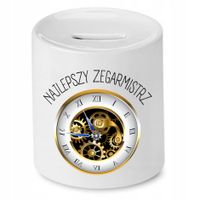 Skarbonka Dla Zegarmistrza Najlepszy Zegarmistrz Z Nadrukiem Ze Zdjęciem