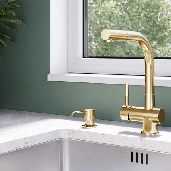 Dozownik GLOBALO Intio Light Gold Mat zdjęcie 4