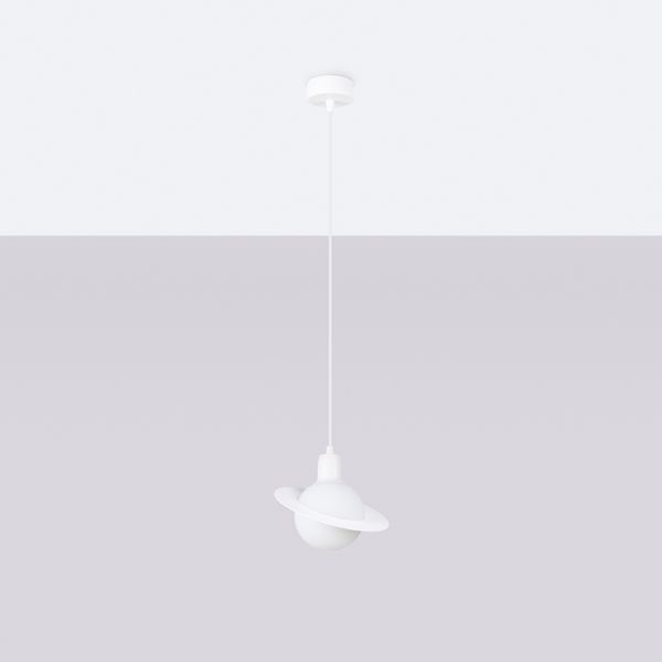 Lampa wisząca HYPERION 1 biały zdjęcie 2