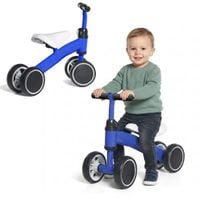 Rowerek Biegowy Podwójne Kółka Niebieski dla dzieci