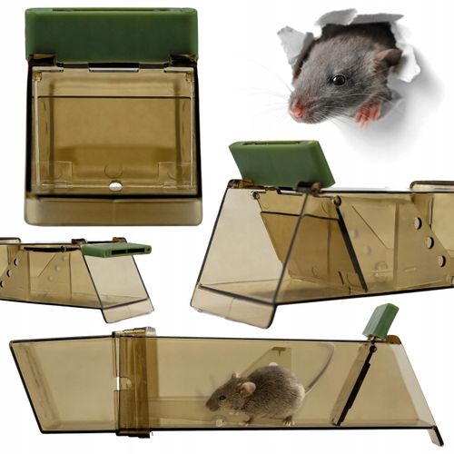 Pułapka na myszy ŻYWOŁAPKA MYSZOŁAPKA HUMANITARNY CHWYTACZ DO ZWALCZANIA na Arena.pl