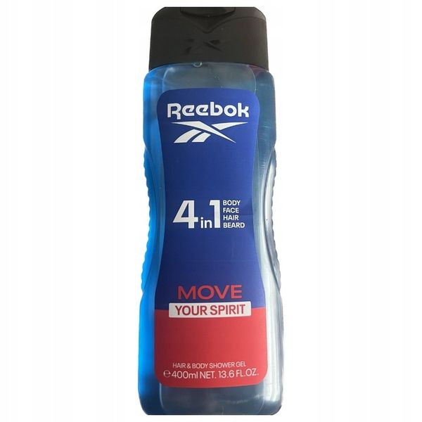 REEBOK MEN MĘSKI ŻEL POD PRYSZNIC DLA MĘŻCZYZN 4W1 ZESTAW MIX 4X 400ML zdjęcie 2
