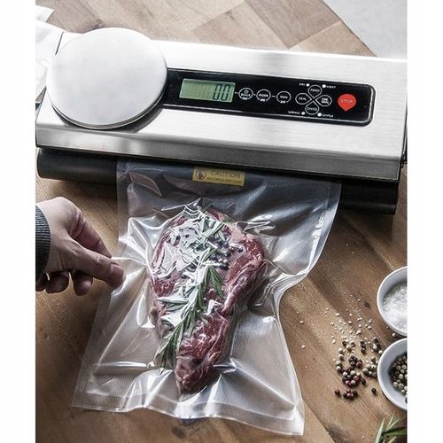 Zgrzewarka Próżniowa do Żywności Pakowarka Jedzenia z Wagą + Folia i Worki na Arena.pl