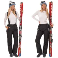 NA SANKI NA STOK DAMSKIE Spodnie NARCIARSKIE snowboard MEMBRANA 12.000 L