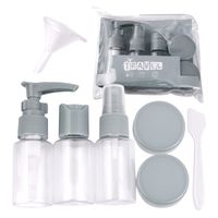 zestaw pojemniczków i akcesoriów podróżnych 7w1 ks122sz