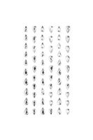 KRYSZTAŁKI SAMOPRZYLEPNE 60 SZT KROPELKI GRKR-064 DP CRAFT