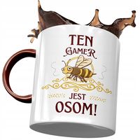 Kubek Bordowy Dla Gamera Ten Gamer Jest Osom Z Nadrukiem Ze Zdjęciem