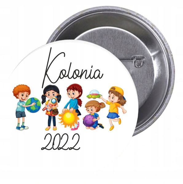Przypinki buttony KOLONIA 2022 SUPER JAKOŚĆ zdjęcie 1