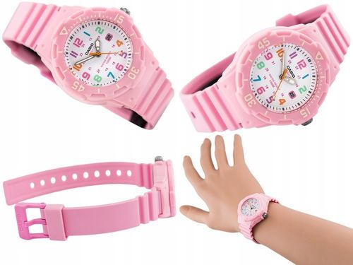 Zegarek CASIO dla dziewczynki PREZENT NA KOMUNIĘ +BOX +TOREBKA +GRAWER na Arena.pl
