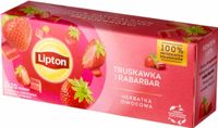 LIPTON Owocowa 20tb Truskawka i Rabarbar