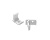 Uchwyt bialy do profili GLC2 white clips