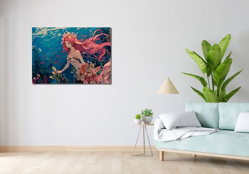 Obraz 100x70cm Nimfa Oceanu zdjęcie 2