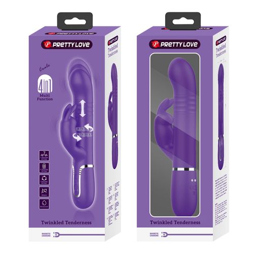 Pretty Love - Coale Dark Purple, 7 Vibration Functions 4 Rotation Function na Arena.pl